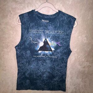 Pink Floyd Dark Side of the Moon Tank Shirt Cotton/poly Mens M 40" chest